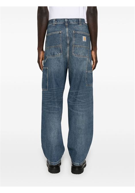 og double knee pant man blu CARHARTT WIP | I03579701.4L